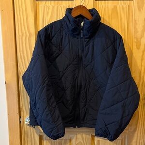 Zella Navy Quilted lightweight Jacket